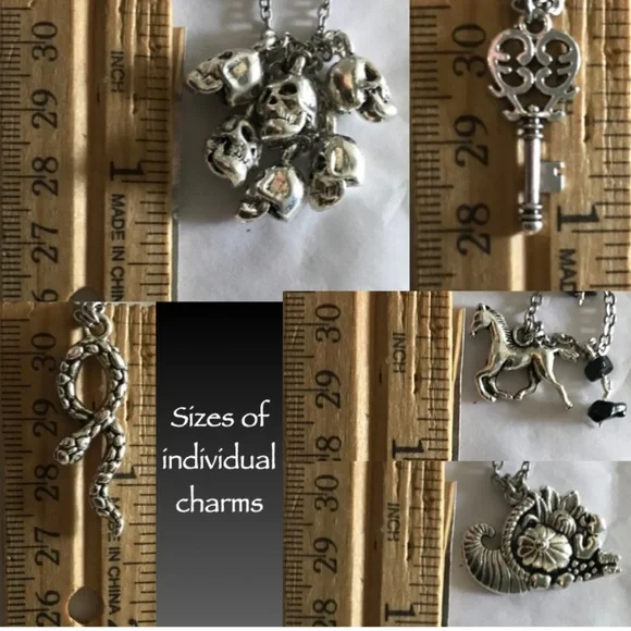 "Hades: God of the Underworld" Pluto Greek Roman Mythology Handmade Necklace - Picture 12 of 14